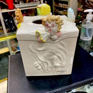 Fitz and Floyd CleanX box holder